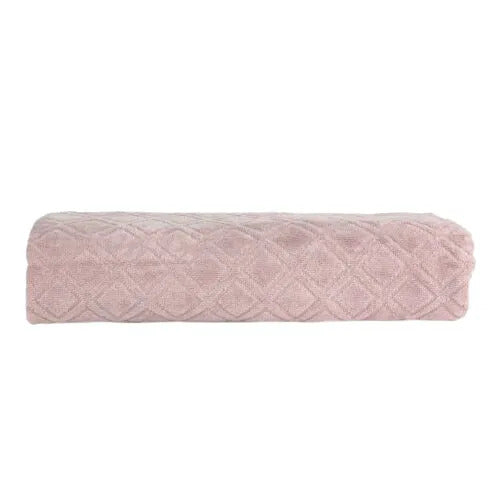 Premium Velour Diamond Design Jacquard Bath Towel