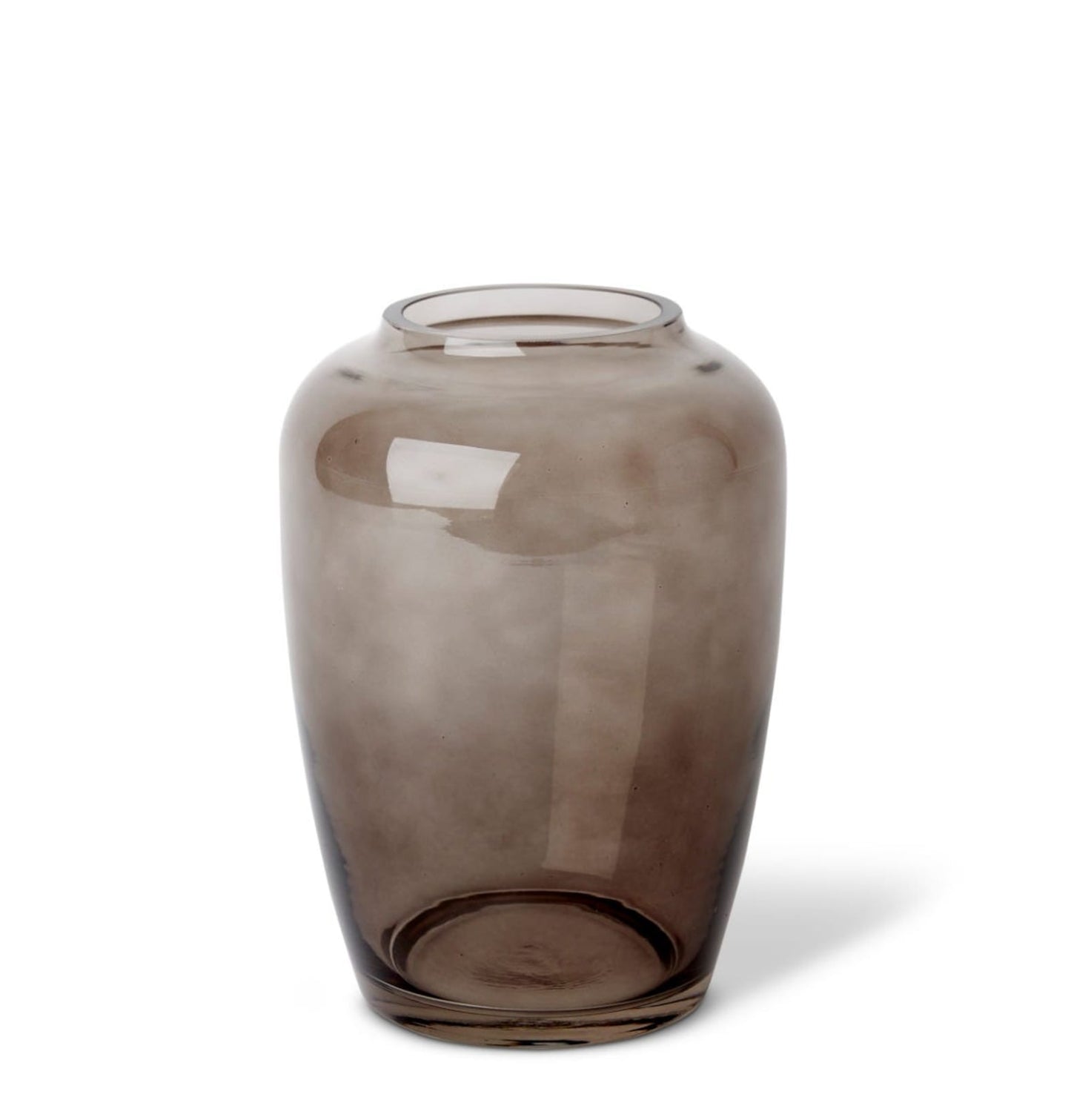Brice Tall Vase Smoky Gray - 19 x 19 x 25cm