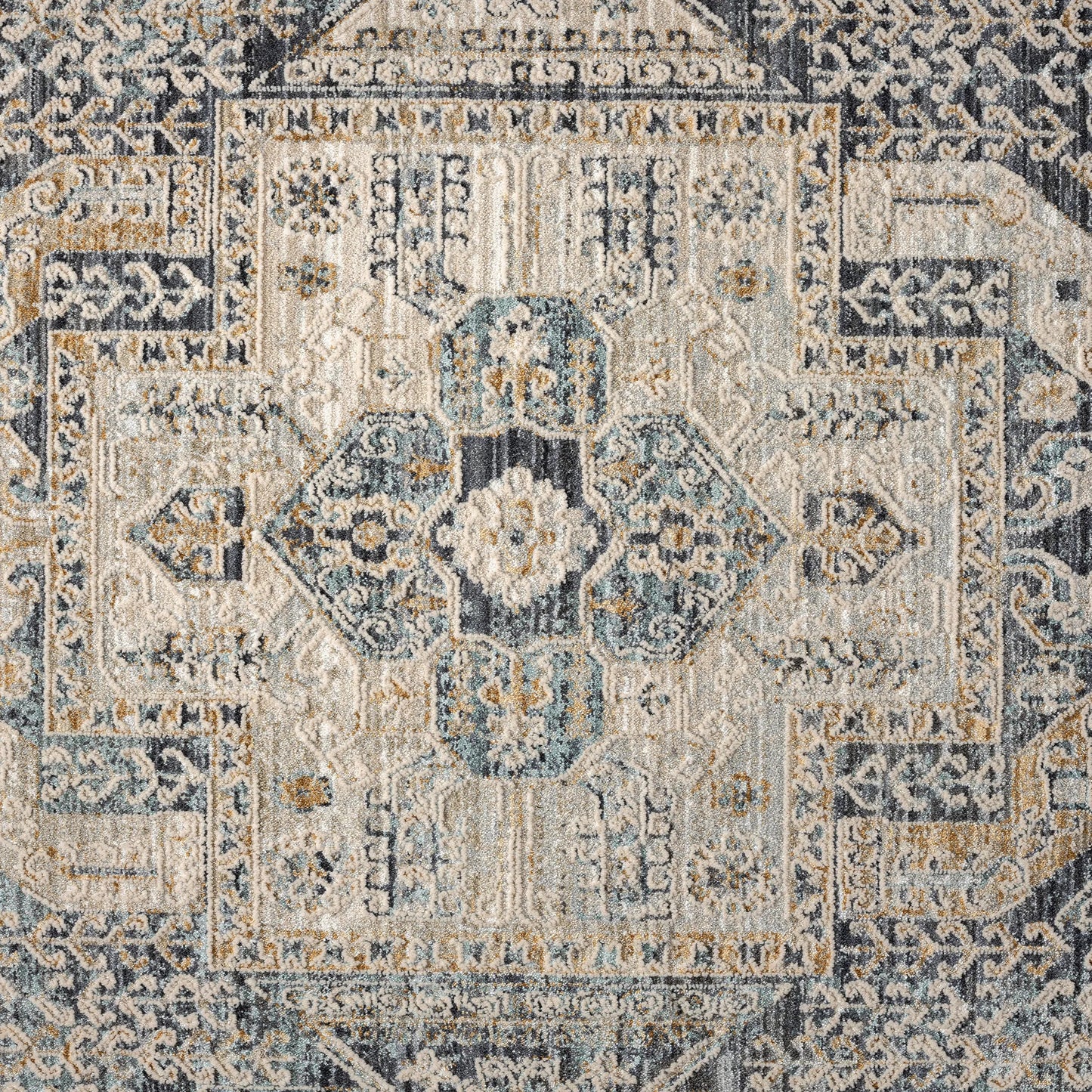Aubre Contemporary Rug - Charcoal