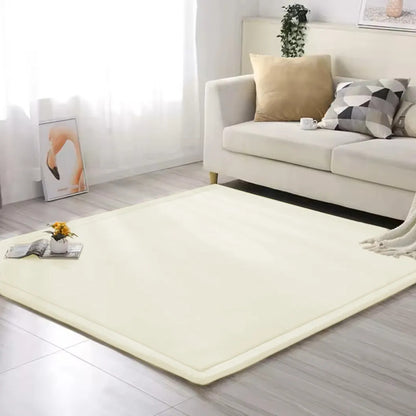 Soft Touch Ultra Plush Memory Foam Tatami Soft Ivory Mat