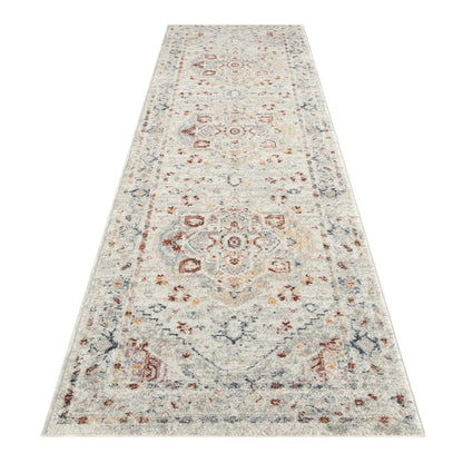 Ornate Persian Vintage Rug - Cream