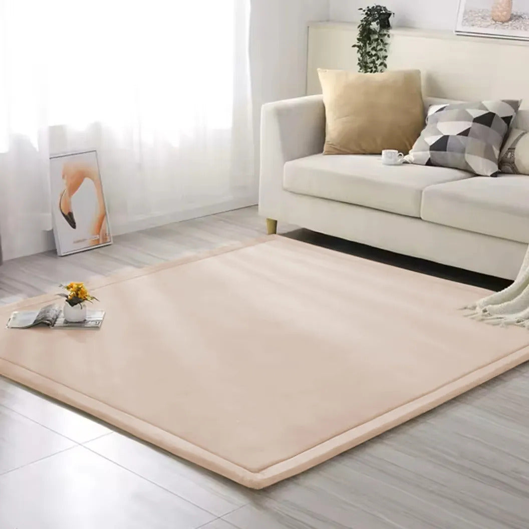 Soft Touch Ultra Plush Memory Foam Tatami Soft Beige Mat