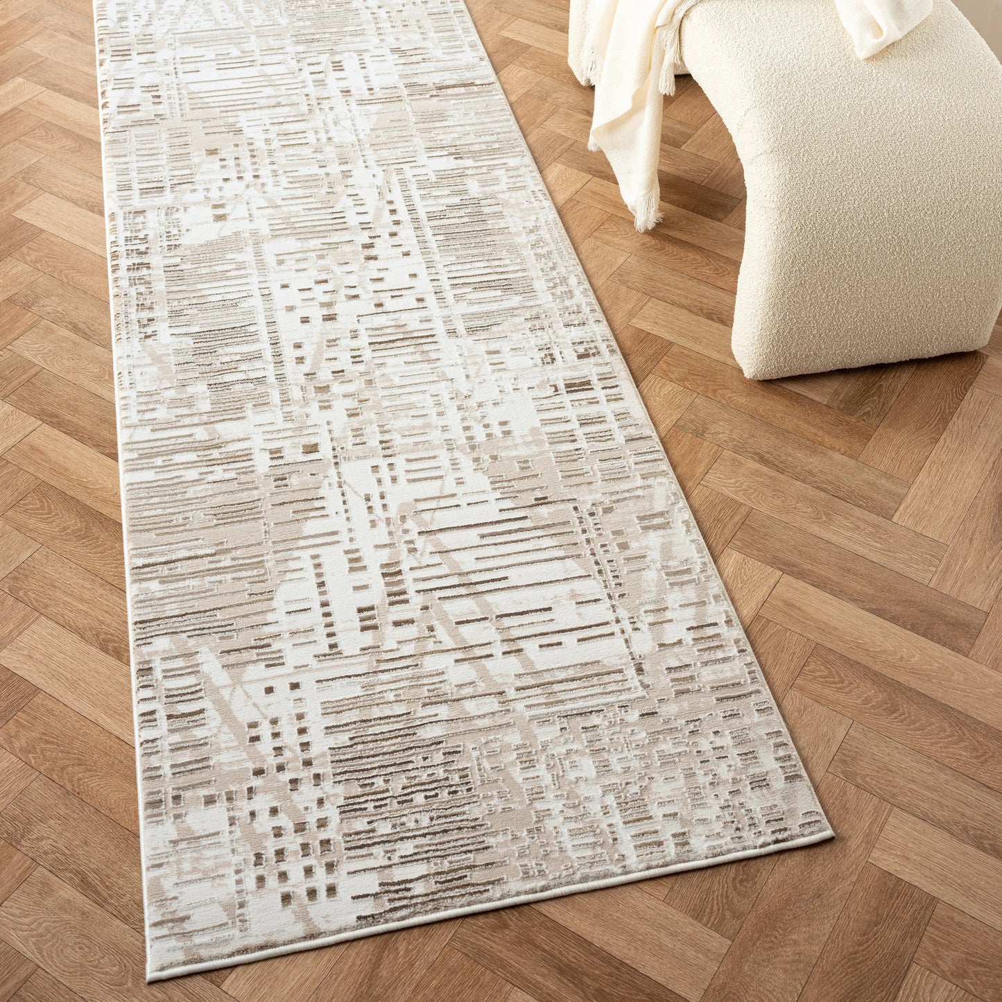 Grande Jacquard Rug - Taupe