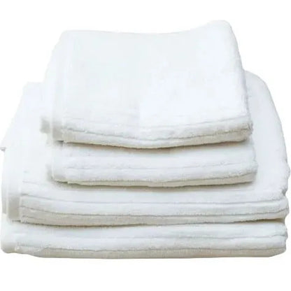 White Stripe Organic Soft 6 pcs Towel Set