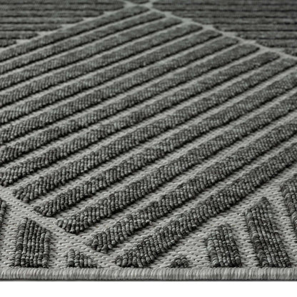 Alpha Outdoor Rug - Grey