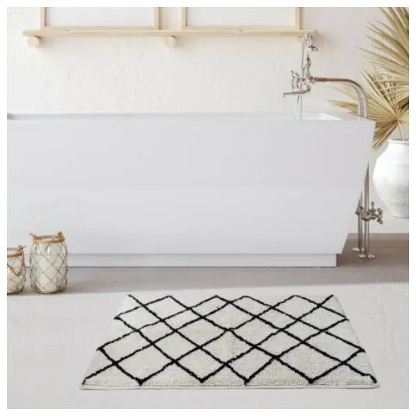 Soft Cotton Tufted Bath Rug