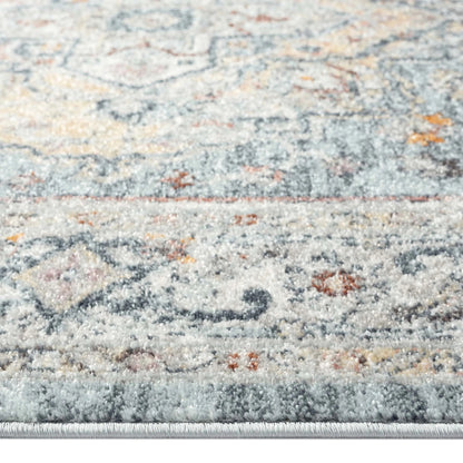 Ornate Persian Vintage Rug - Ocean Blue