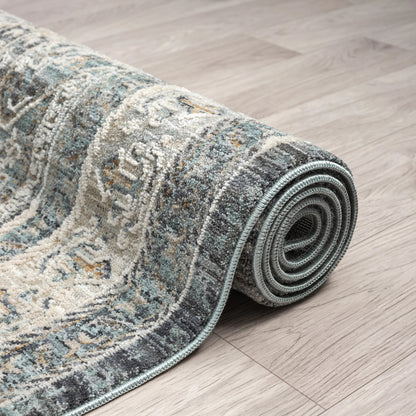 Aubre Contemporary Rug - Charcoal