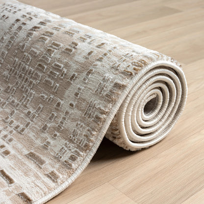 Grande Jacquard Rug - Taupe