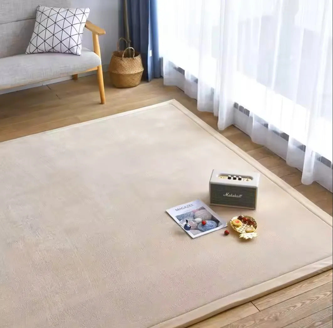 Soft Touch Ultra Plush Memory Foam Tatami Soft Beige Mat
