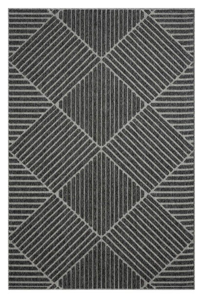 Alpha Outdoor Rug - Grey