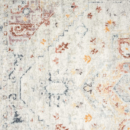 Ornate Persian Vintage Rug - Cream
