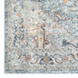 Ornate Persian Vintage Rug - Ocean Blue
