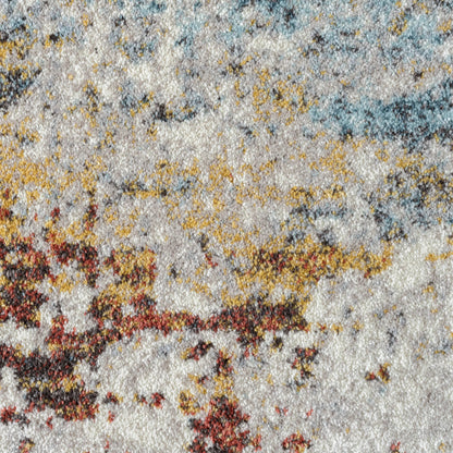 Oriental Multi Hues Rug - Multi