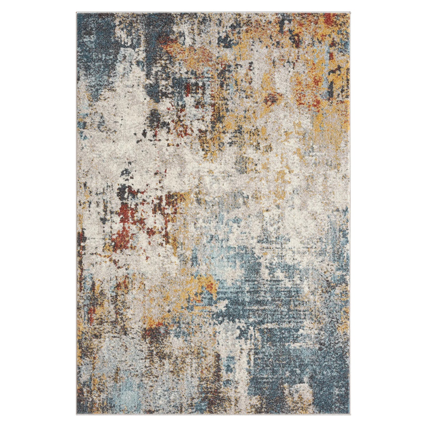 Oriental Multi Hues Rug - Multi