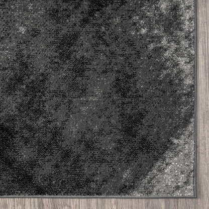 Adore Geometric Textural Rug - Grey