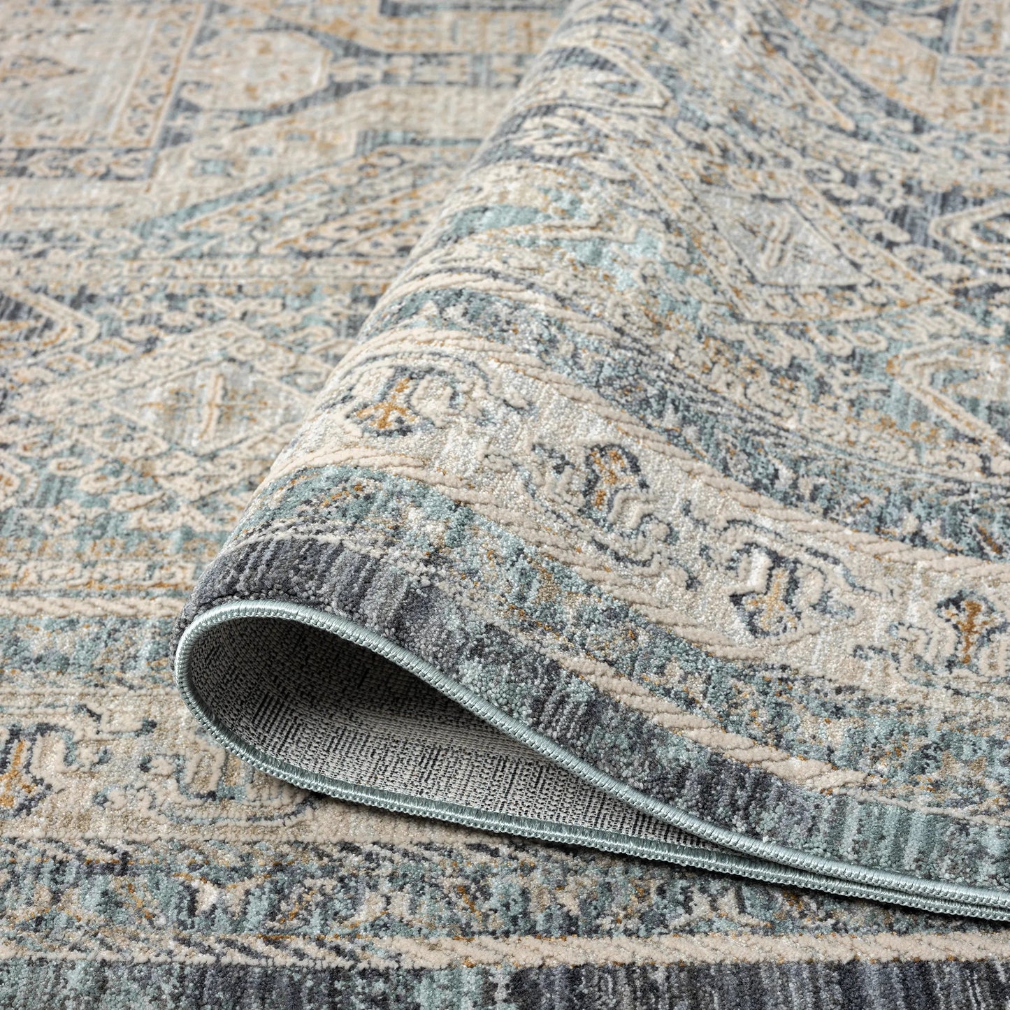 Aubre Contemporary Rug - Charcoal