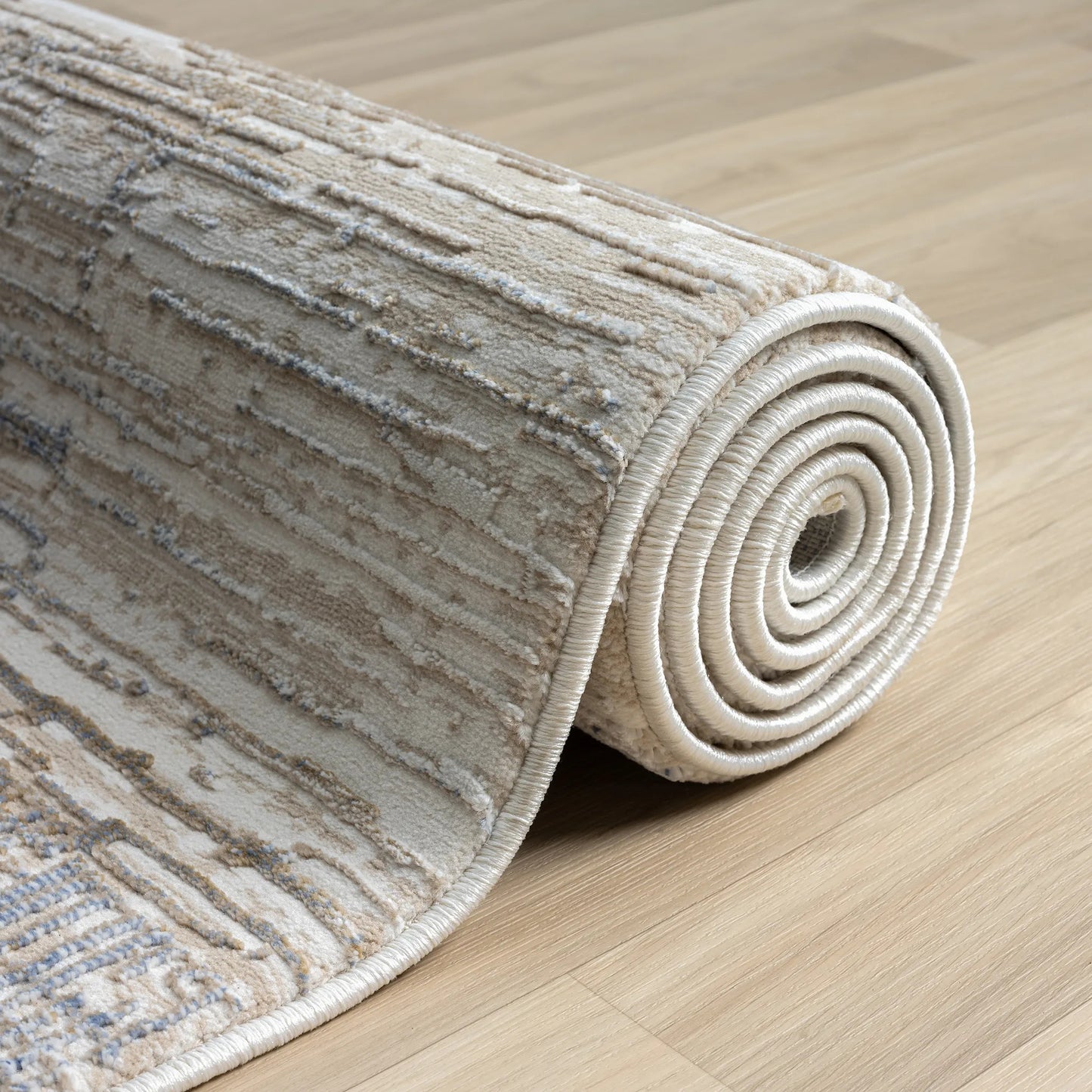 Grande Jacquard Rug - Stone