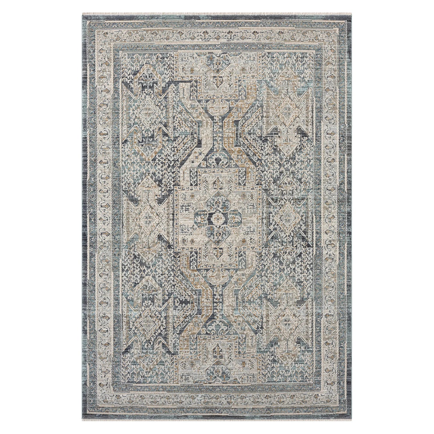 Aubre Contemporary Rug - Charcoal