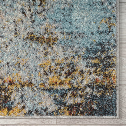 Oriental Multi Hues Rug - Multi