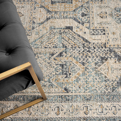 Aubre Contemporary Rug - Charcoal