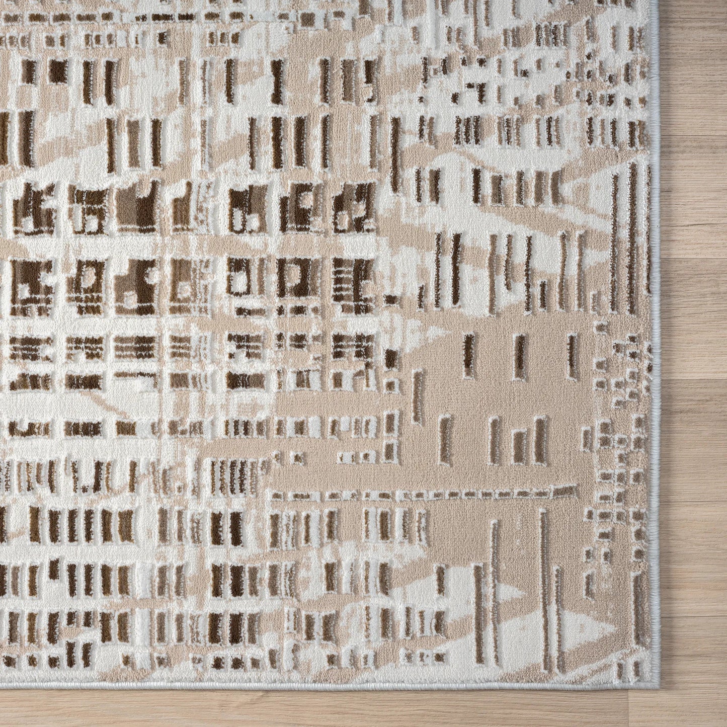 Grande Jacquard Rug - Taupe