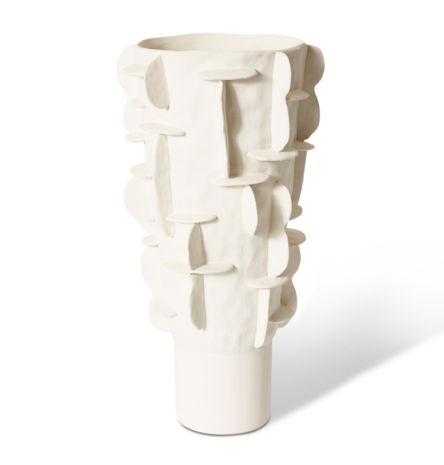 Adora Tall Vase White - 27 x 27 x 50cm