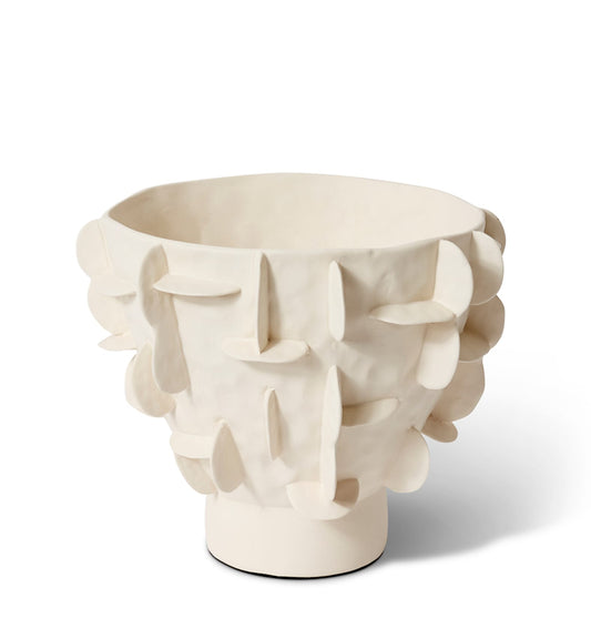 Adora Vase Ivory - 33 x 33 x 26cm