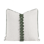 Ivory Verde Cushion
