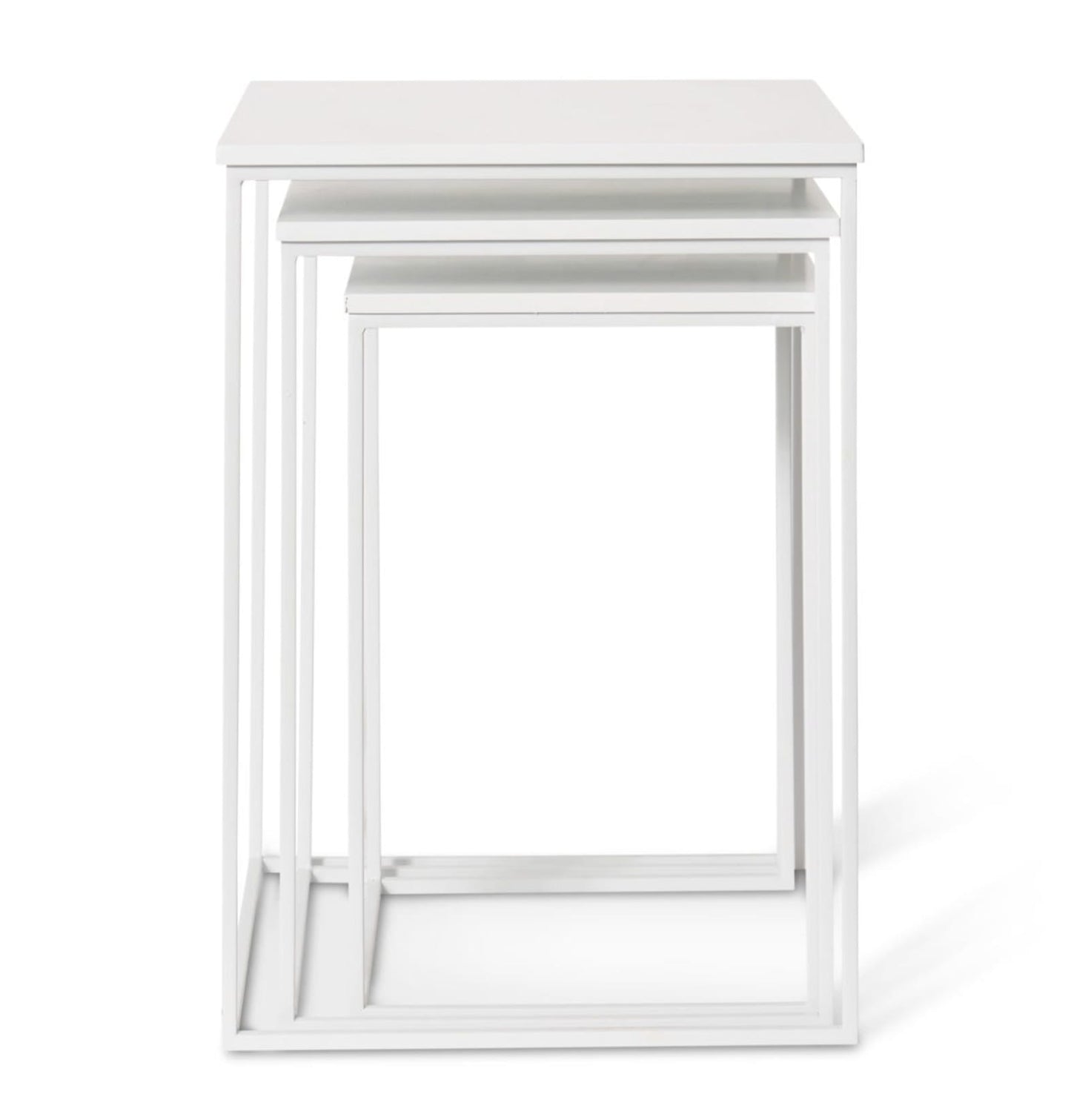 Duke Square Side Table Set 3 - 42 x 42 x 55cm
