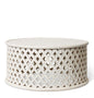 Hafina Coffee Table White - 90 x 90 x 40cm