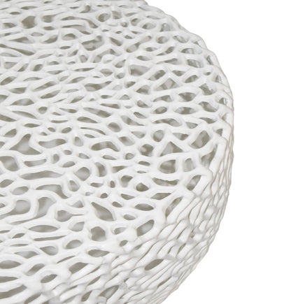 Ishaan Coffee Table White - 80 x 80 x 38cm