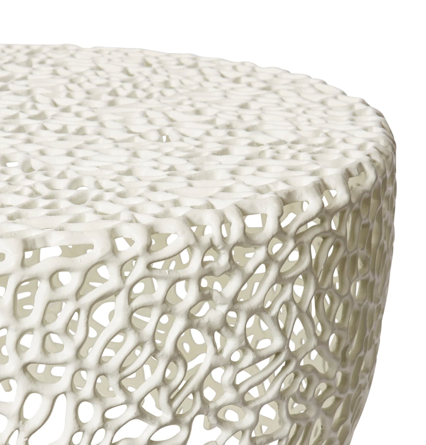 Ishaan Coffee Table White - 80 x 80 x 38cm
