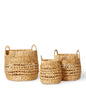 Kaikara Basket Set 3 27 x 27 x 32cm 36 x 36 x 36cm 43 x 43 x 41cm