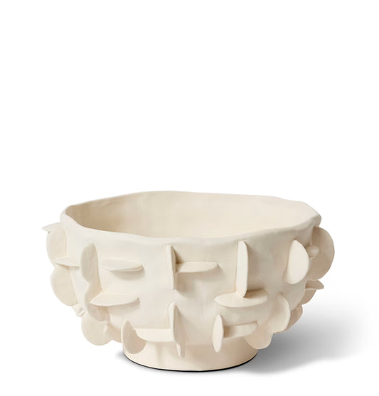 Adora Bowl Ivory - 36 x 36 x 17cm