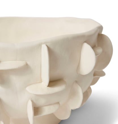 Adora Bowl Ivory - 36 x 36 x 17cm